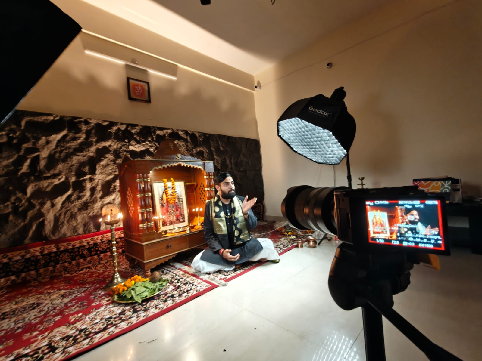 Behind the scenes production